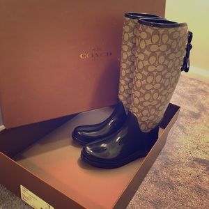 Coach rainboots
